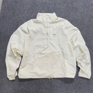 Staple Pigeon brand Windbreaker Jacket Men's L Cream-Colored Nylon Lightweight